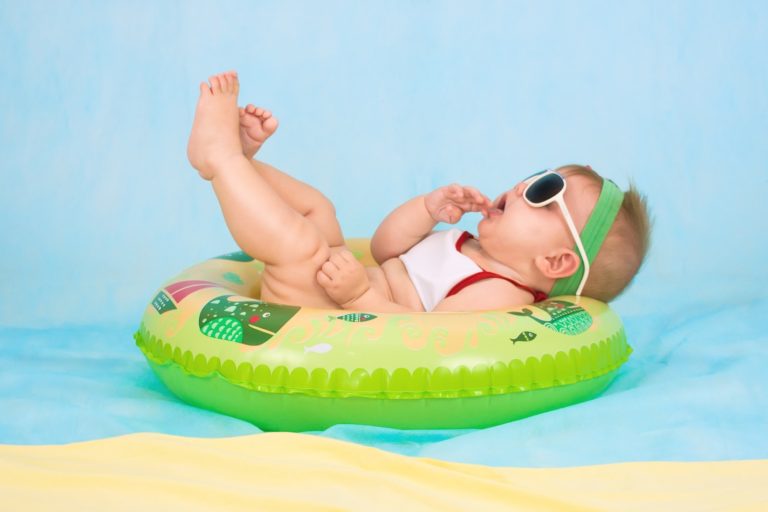 Babyschwimmen beeinflusst in positiver Weise die Entwicklung