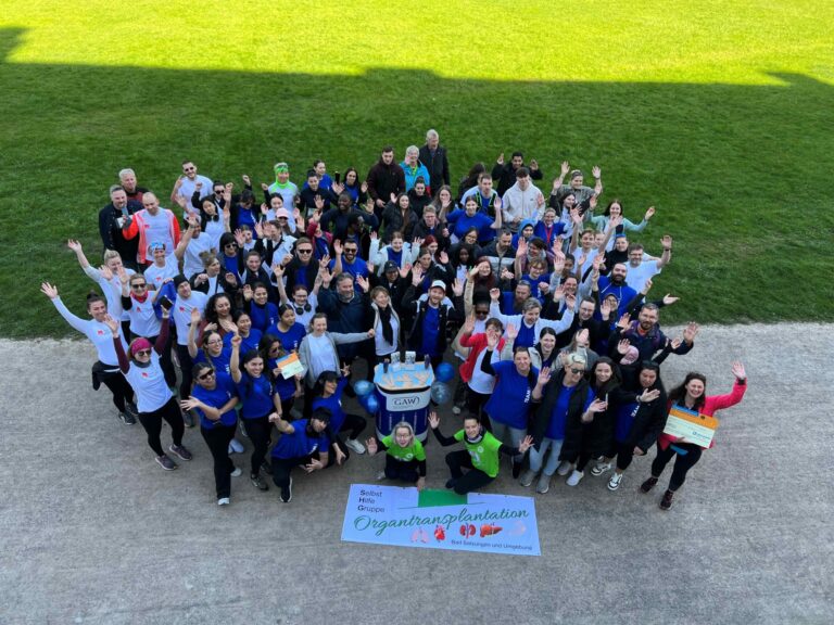 Gemeinsam stark beim Organspendelauf 24. April 2026, Schlosspark Meiningen, Foto von Stadtwerke Meiningen